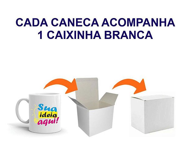 Caneca Xicara Personalizada Com Sua Ideia Foto Logo Frase
