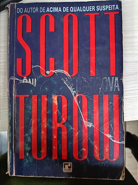 O Ônus da Prova, de Scott Turow