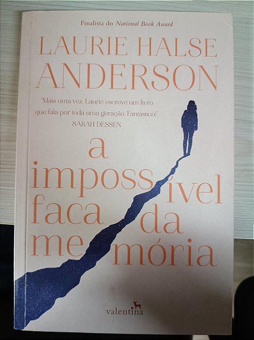 a impossível faca da memória, de Laurie Halse Anderson