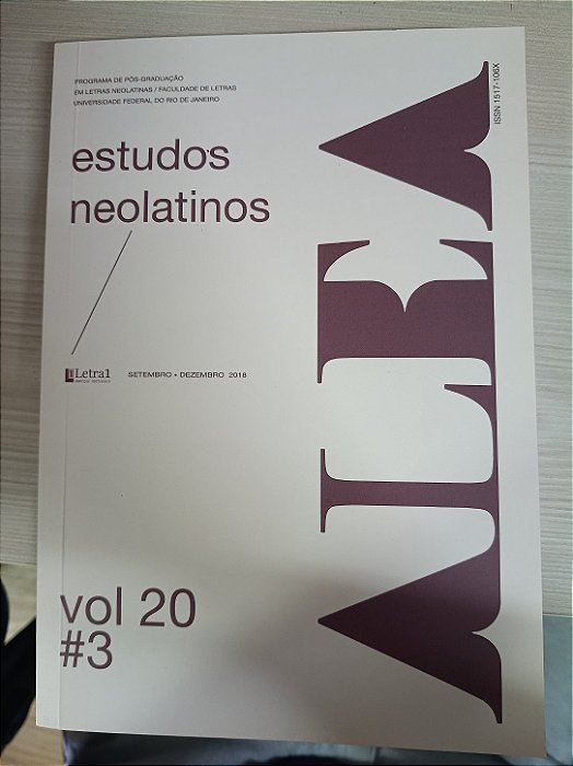 ALEA: estudos neolatinos Vol 20 #3