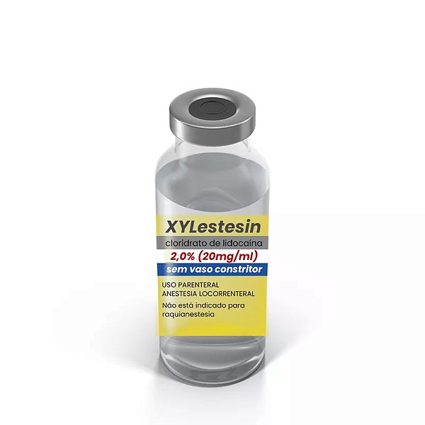 Xylestesin 2% Lidocaina S/ Va Frasco Estfa 20ml