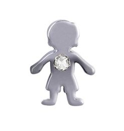 Charm - Menino Com Cristal