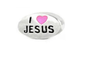 Charm - I Love Jesus Rosa