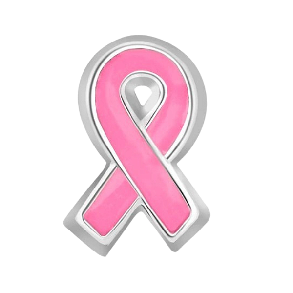 Charm - Fita Rosa Câncer de Mama