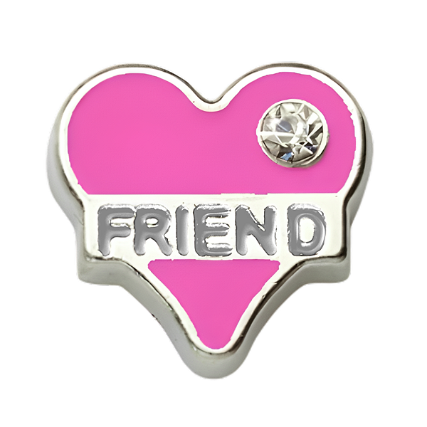 Charm - Coração friend (amigo)