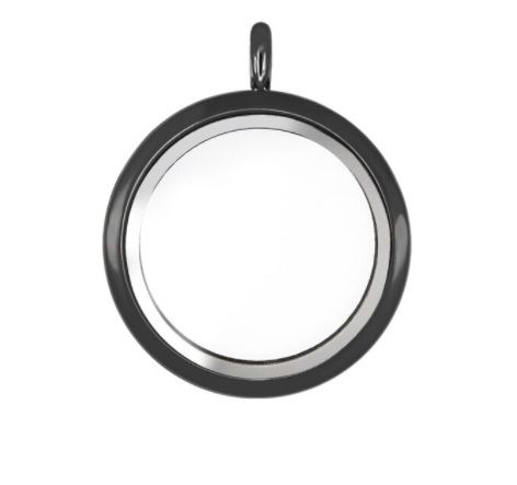 Medalhão Black Grande Liso