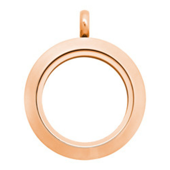 Medalhão Rosê Liso - Pequeno