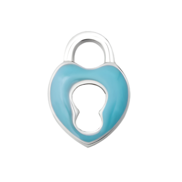 Charm - Cadeado Azul