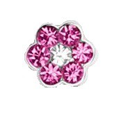 Charm - Flor de Cristal