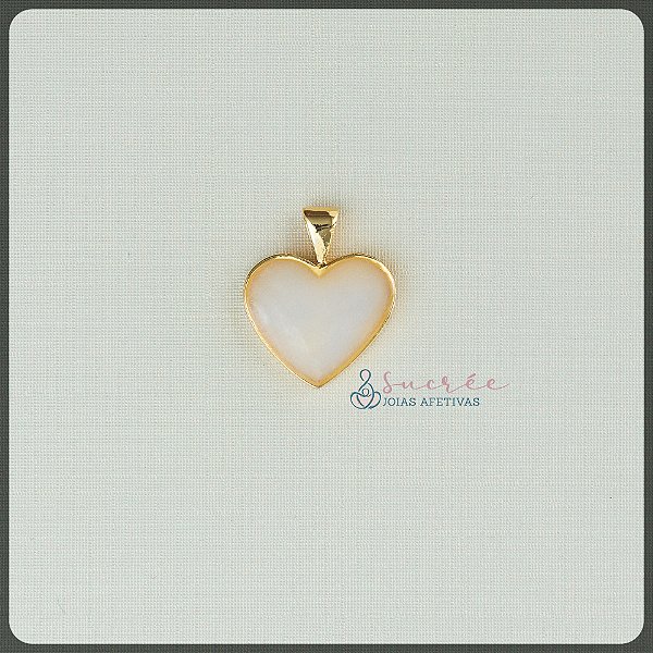 Pingente Coração P Ouro