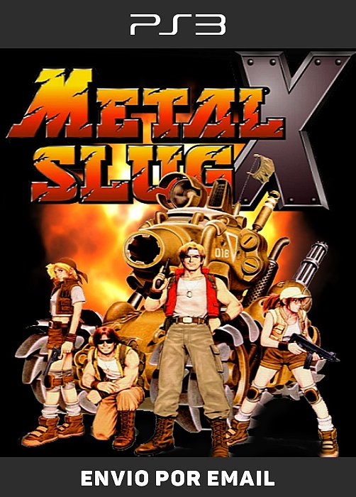 Metal Slug X - PS3 Mídia Digital - Sir Games - Jogos Digitais para PS3,  PS4, PS5 e Nintendo Switch