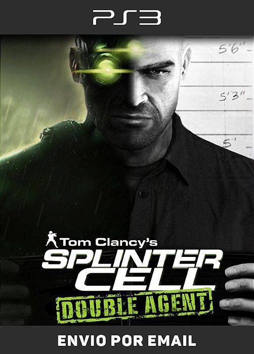 Tom Clancy's Splinter Cell Double Agent - PS3 Mídia Digital - Sir Games -  Jogos Digitais para PS3, PS4, PS5 e Nintendo Switch
