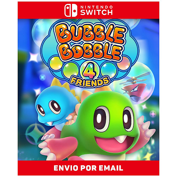 BUBBLE BOBBLE 4 FRIENDS - NINTENDO SWITCH MÍDIA DIGITAL - Sir Games - Jogos  Digitais para PS3, PS4, PS5 e Nintendo Switch
