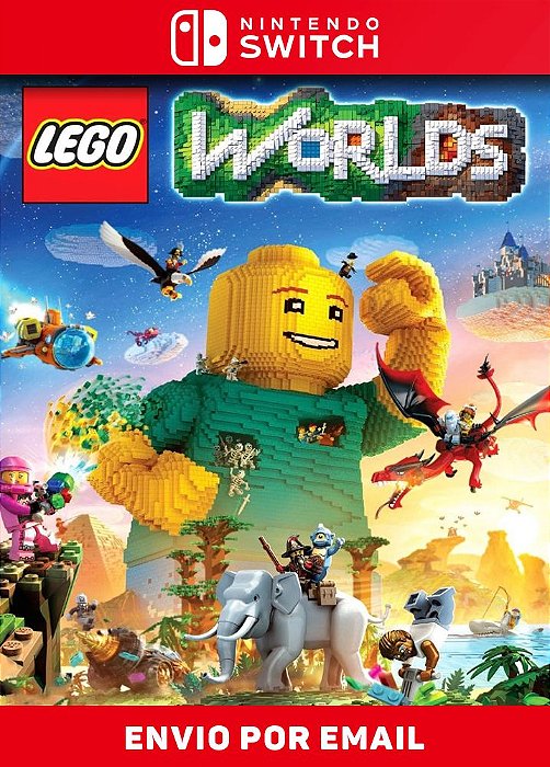LEGO Worlds - NINTENDO SWITCH MÍDIA DIGITAL - Sir Games - Jogos Digitais  para PS3, PS4, PS5 e Nintendo Switch