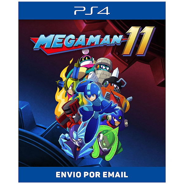 Mega Man 11 - PS4 Mídia Digital - Sir Games - Jogos Digitais para PS3, PS4,  PS5 e Nintendo Switch