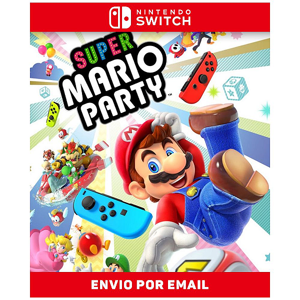 SUPER MARIO PARTY - NINTENDO SWITCH MÍDIA DIGITAL - Sir Games - Jogos  Digitais para PS3, PS4, PS5 e Nintendo Switch