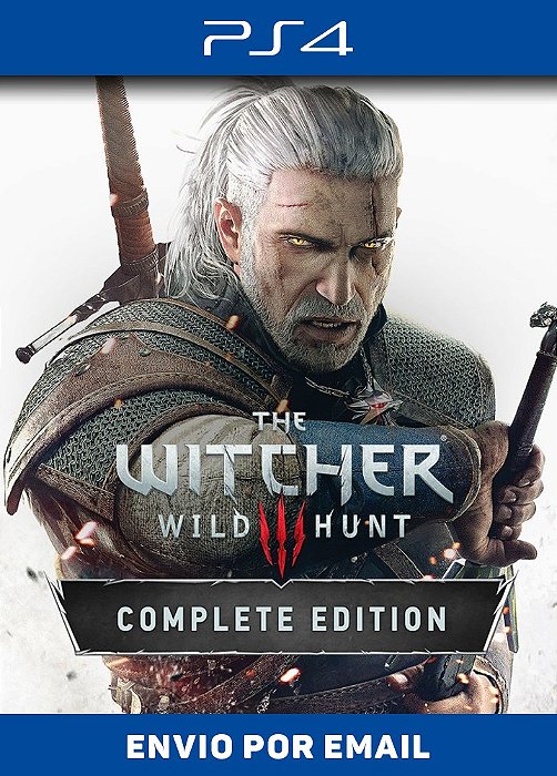The Witcher 3: Wild Hunt: Complete Edition - PS4 Mídia Digital - Sir Games  - Jogos Digitais para PS3, PS4, PS5 e Nintendo Switch