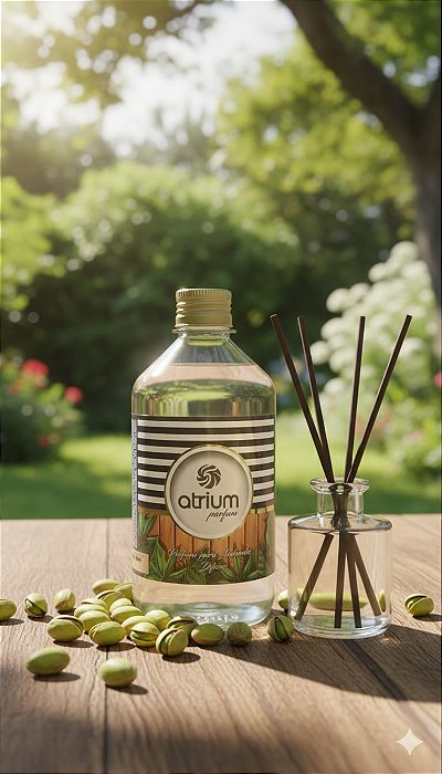 Difusor para ambientes em varetas - 500ml Pistache