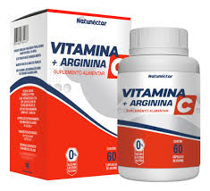 Vitamina C + Arginina 600mg 60 Cápsulas
