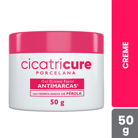 Cicatricure Porcelana Gel Creme Facial 50g