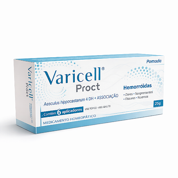 Varicell Proct Pomada 25g com 6 Aplicadores