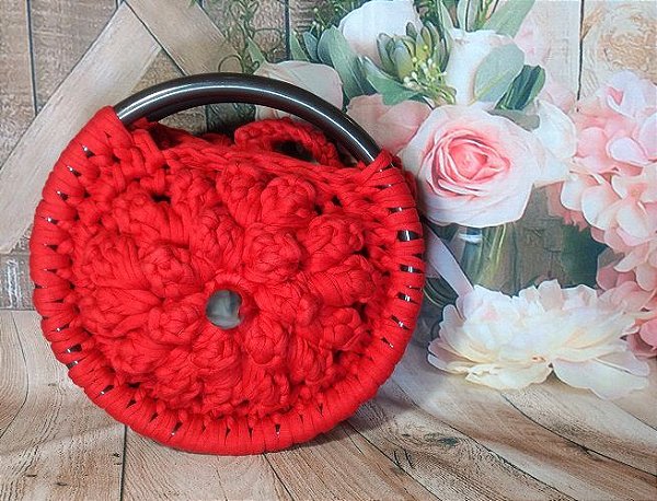Clutch Redonda Vermelha