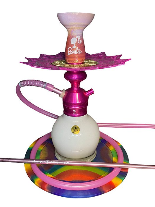 NARGUILE COMPLETO TRITON - BARBIE (COM TAPETE BRINDE)