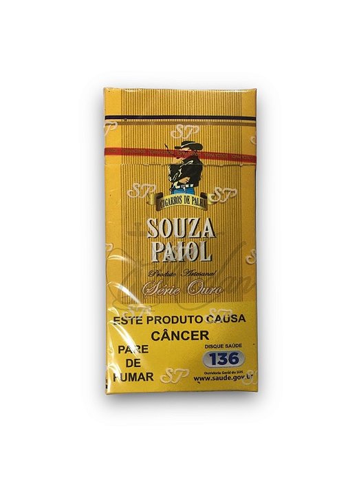 PALHEIROS SOUZA PAIOL SERIE OURO - CIGARROS DE PALHA