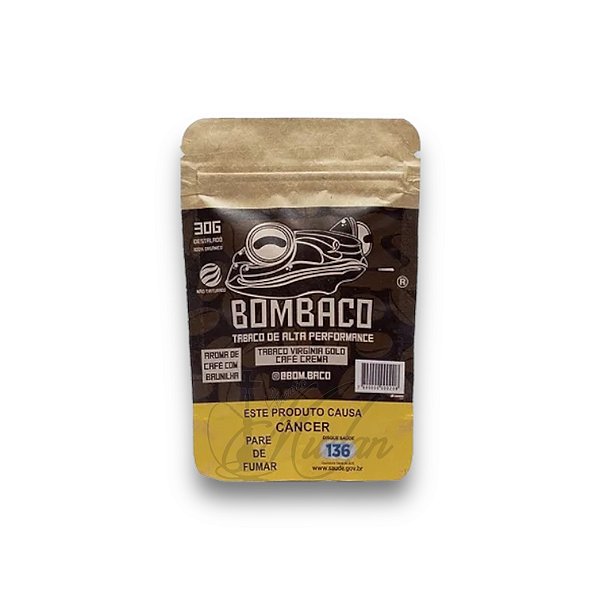 TABACO BOMBACO 30G - CAFÉ CREMA
