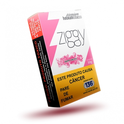 ESSÊNCIA ZIGGY HAPPY FRUTTI 50G - TUTTI FRUTTI