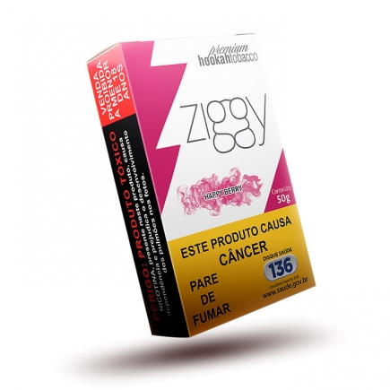 ESSÊNCIA ZIGGY HAPPY BERRY 50G - 7 BELO