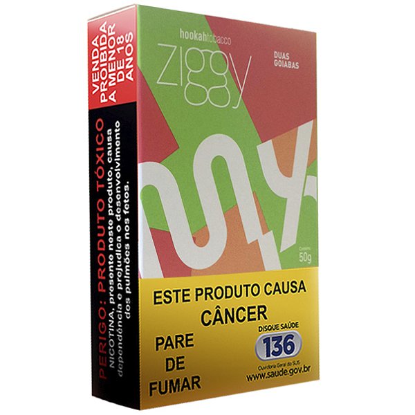 ESSÊNCIA ZIGGY MIX DUAS GOIABAS 50G