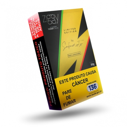 ESSÊNCIA ZIGGY RED LEMONADE SAKAMOTO 50G - FRUTAS VERMELHAS COM LIMÃO