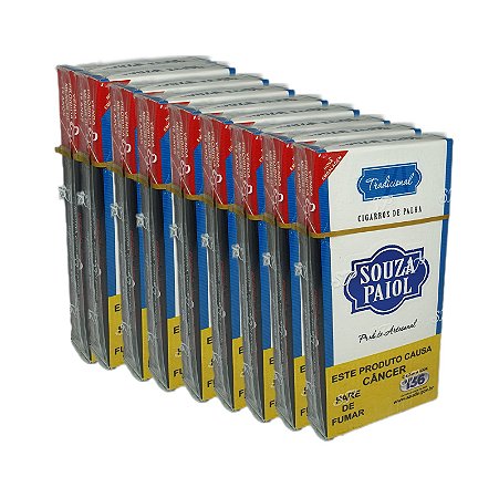PALHEIROS SOUZA PAIOL TRADICIONAL (PACOTE COM 10 UND) - CIGARROS DE PALHA