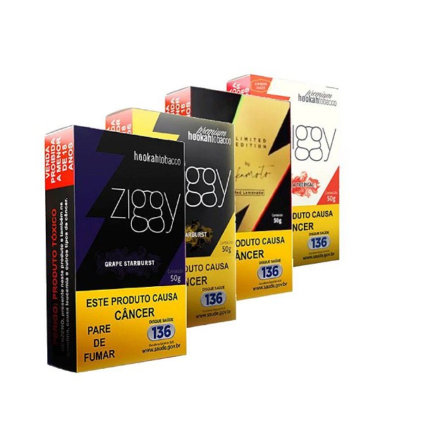 ESSÊNCIA ZIGGY 50G - (SELECIONE O SABOR)