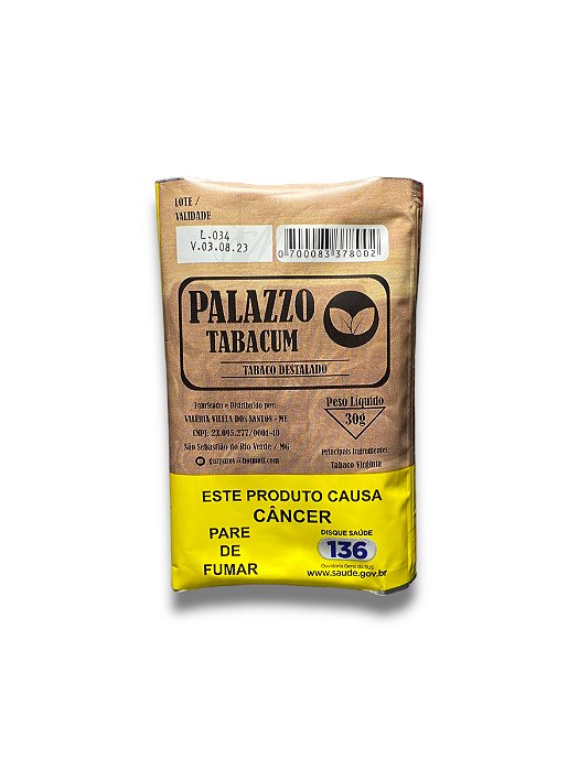 TABACO PALAZZO TABACUM 30G