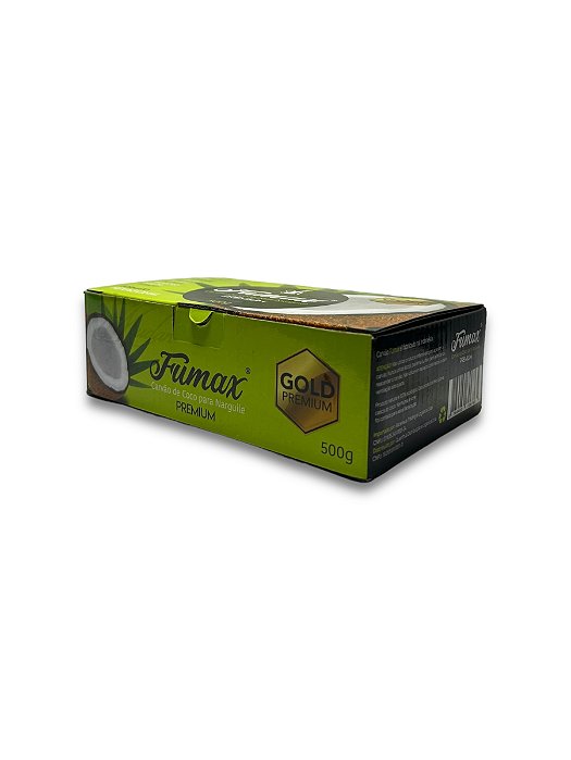 CARVÃO FUMAX 500G - CARVÃO DE COCO HEXAGONAL