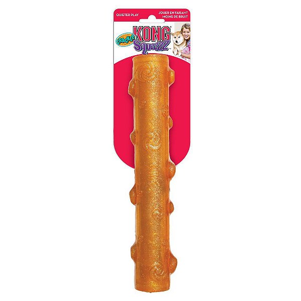 Bastão Kong Squeezz Crackle Stick G - Cores Variadas