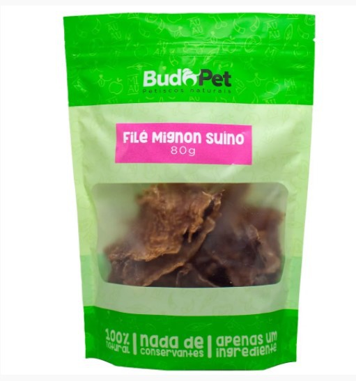 Filé Mignon Suíno 80g - Budopet