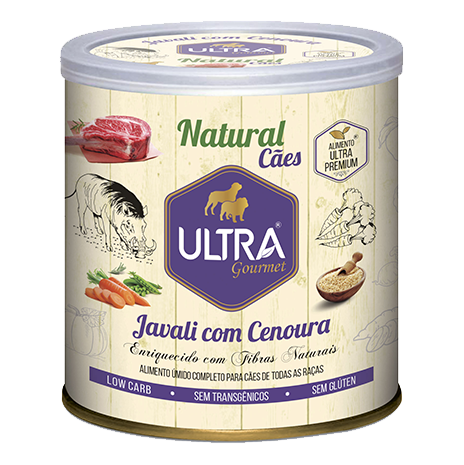 Ultra Gourmet Javali com Cenoura - 300g