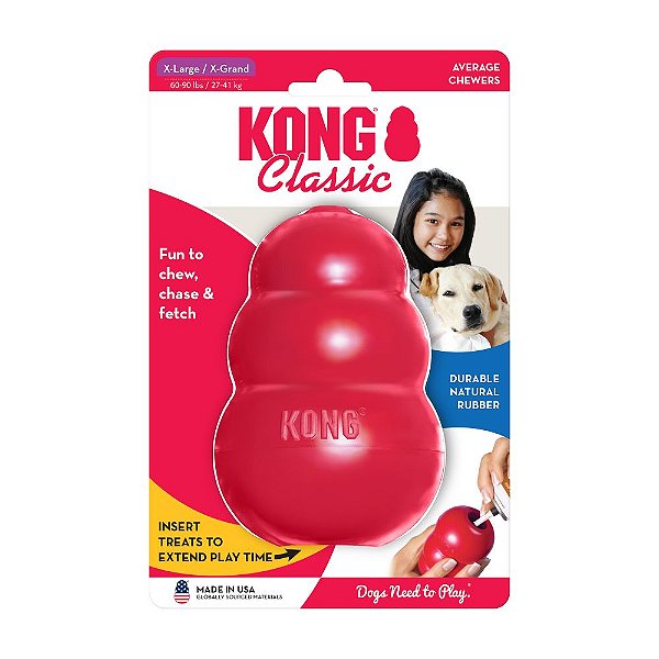 Kong Classic - Brinquedo recheável