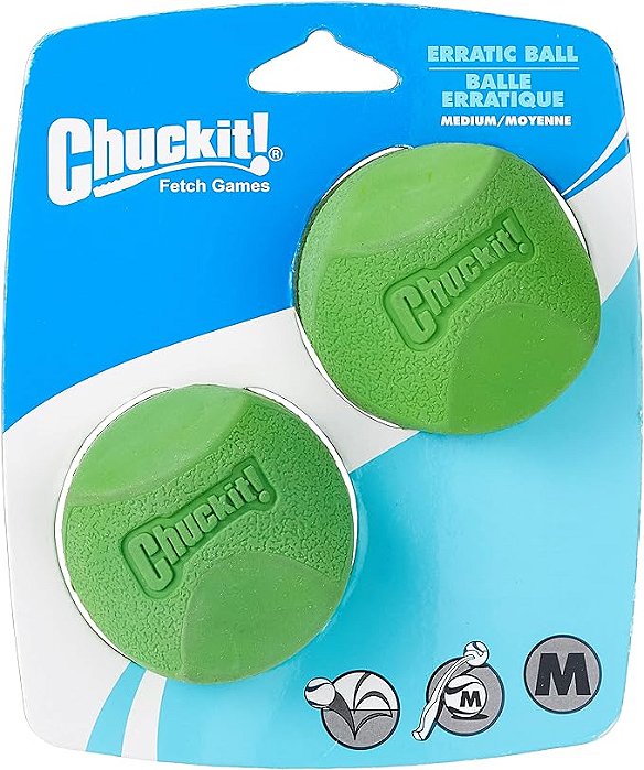 Bola Erratic Ball M 2un - Chuckit