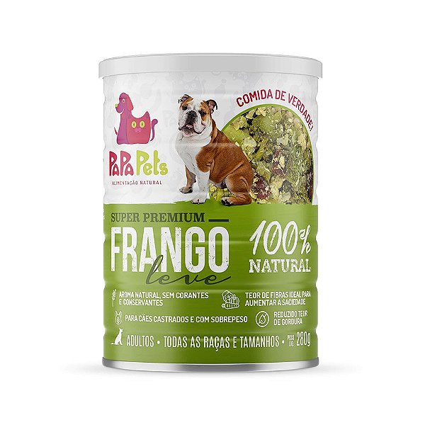 Papapets Frango Leve - Lata 280g