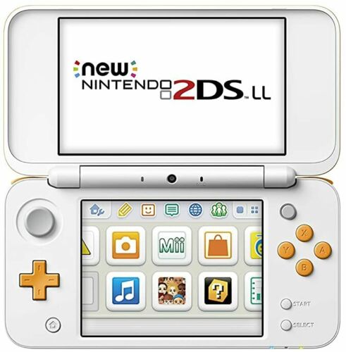 Nintendo 3DS New 2DS LL Standard Cor Branco e Laranja