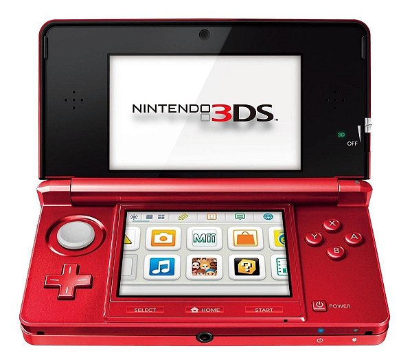 3DS レッド Nintendo 3ds Nintendo 3ds Standard Ctr-001 Standard Cor Metallic