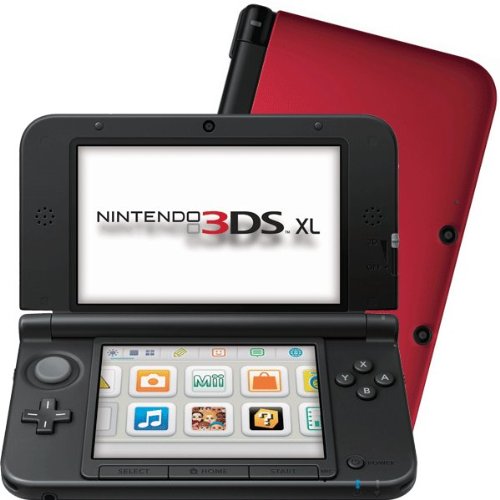 Nintendo 3ds Xl Standard Cor Vermelho E Preto
