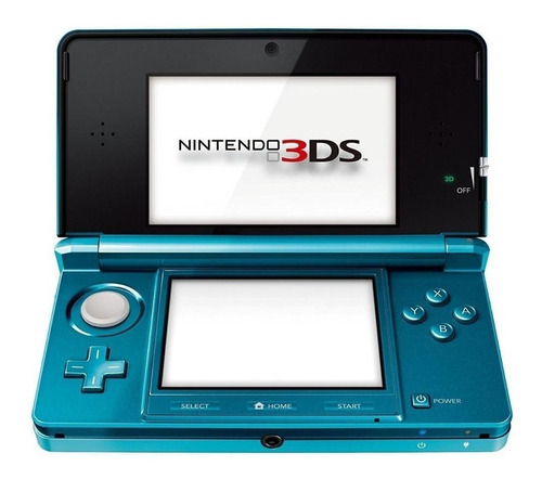 Nintendo 3ds Standard Cor Aqua Blue