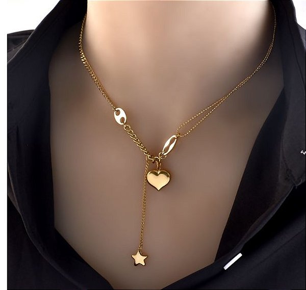 Colar Amor Brilhante