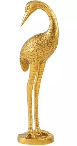 ESCULTURA PASSARO EM POLIRRESINA