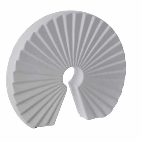 ESCULTURA DECORATIVA POLIRESINA BRANCO